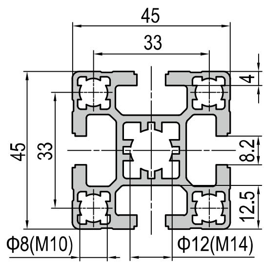 加強(qiáng)歐標(biāo)45系列